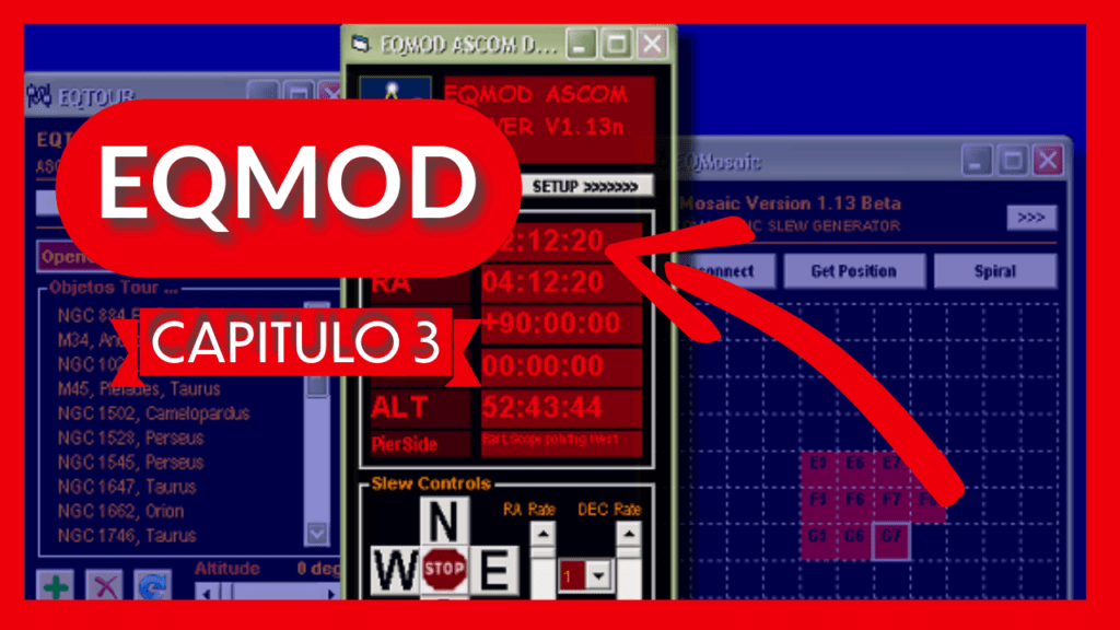 Configurar los limites de la montura en EQMOD