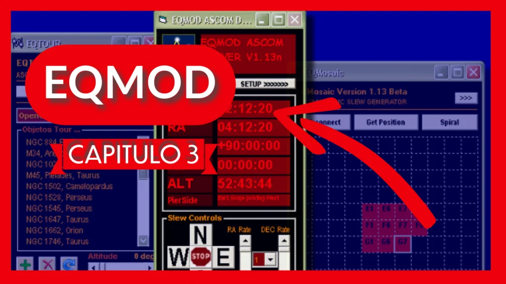 Configurar los limites de la montura en EQMOD
