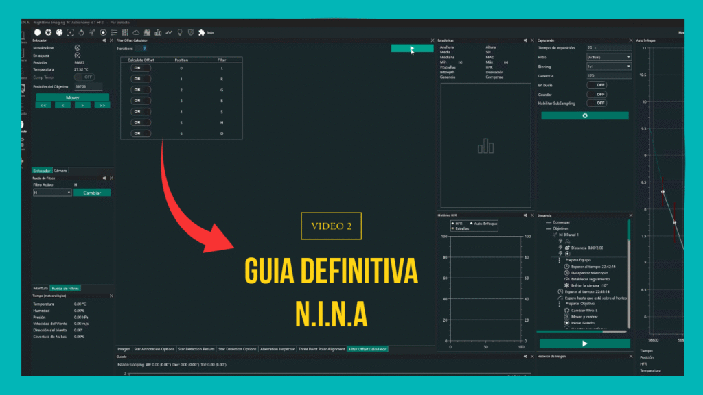 Conecta tu equipo a N.I.N.A.